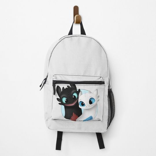 Discover Toothless And Night Fury, Light Fury And Toothless Backpack