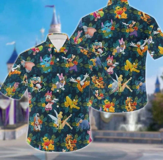 Discover Summer Vacation Hawaiian Shirt: Mickeyy Tropical Men Women Unisex