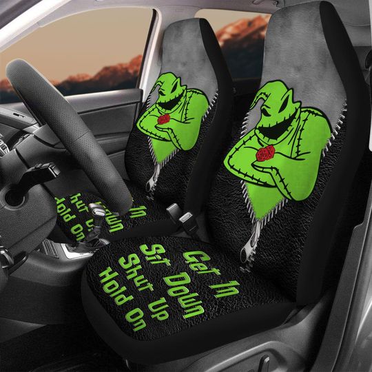 Discover Oogiee Boogiee Seat Cover, Nightmare Before Christmas Carseat Cover, Disneyyy Halloween Seat Protector, Horror Decor