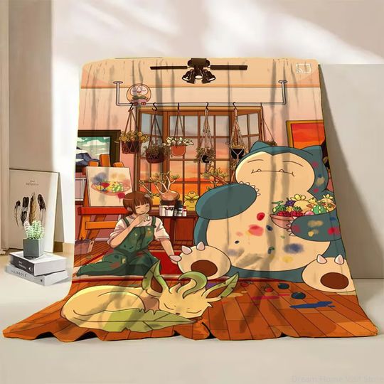 Discover PKM Sn Lax Flannel Fluffy Fleece Blanket for Home