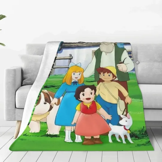 Discover Heidi Girl Of The Alps Anime Blanket