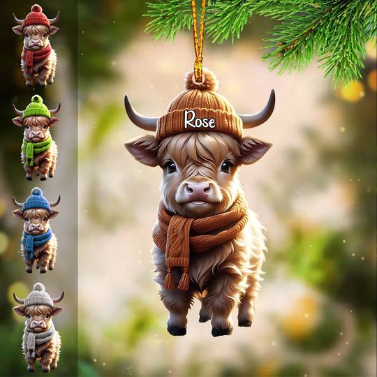 Discover All I Want For Christmas - Personalized Ornament