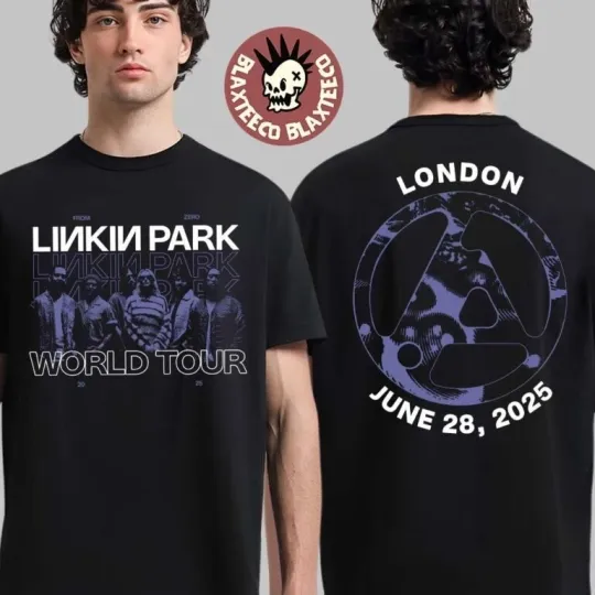 Discover Linkin Park From Zero World Tour 2025 London Wembley Stadium Tee Gift For Fans