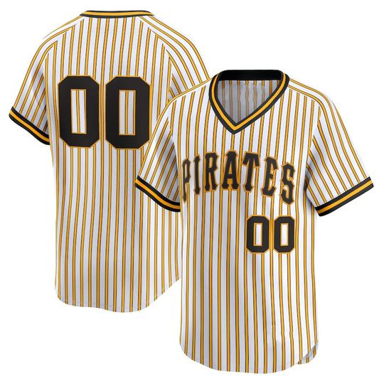 Discover Custom Pirates Baseball Men’s Football Jersey – Personalized Name & Number Gift
