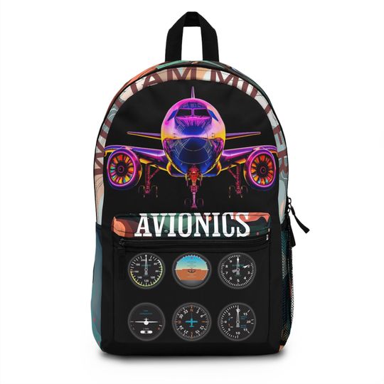 Discover Aviator's Personalized Backpack | Travel Bag for Pilots, Kids' School Bag