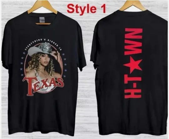 Discover Beyonce Merch Cowboy Carter Tour 2025 Houston,  tshirt