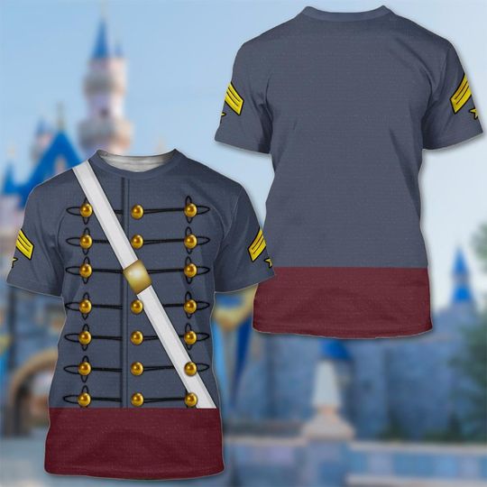 Discover Cadet Suit 3D Tshirt, Halloween Costume For Family Group T Shirt, Cadet Costume Cosplay