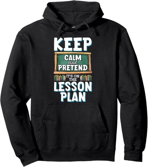 Discover Funny Teacher Pullover Hoodie for Educators