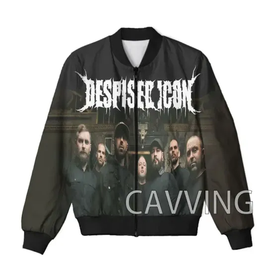 Discover CAVVING 3D Printed   Despised Icon  Rock  Zipper Bomber Jackets Men Overcoat Mens Coat Zip Up Jackets for Women/Men
