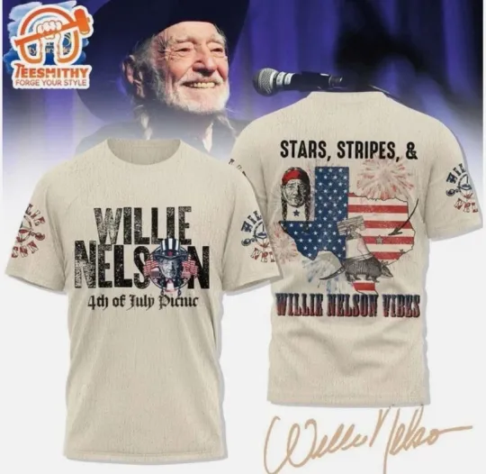 Discover Nelson 4th Of July Picnic T-Shirt 3D