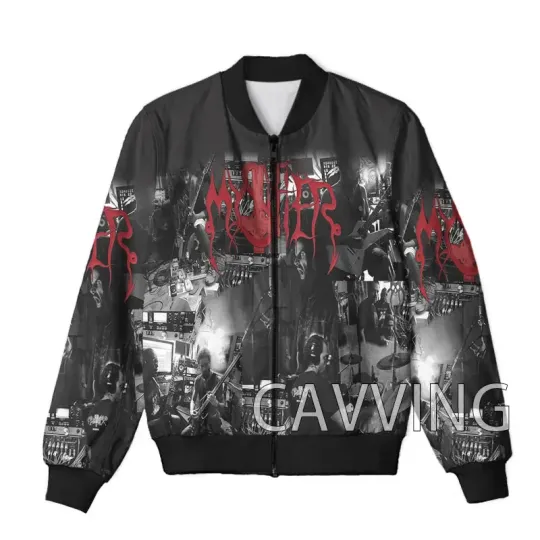 Discover 3D Printed  MYSTIFIER Rock  Zipper Bomber Jackets