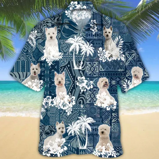 Discover West Highland White Terrier Hawaiian Shirt