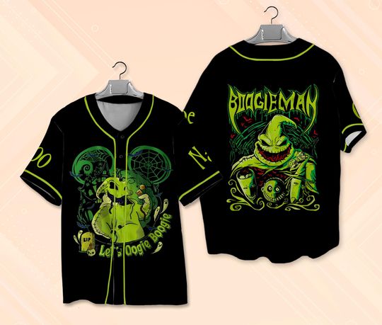 Discover Vintage Oogiee Boogiee Bash 2025 Halloween Baseball Jersey
