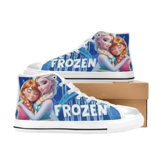 Discover Frozenn  High Top Canvas Sneaker Shoes For Women