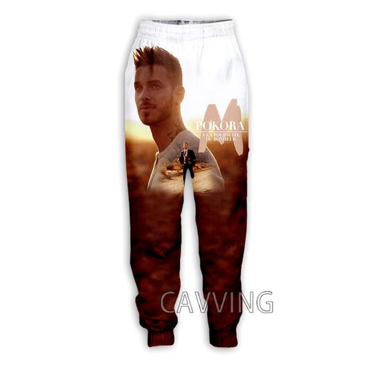 Discover 3D Print  M. Pokora  Casual Pants Sports Sweatpants