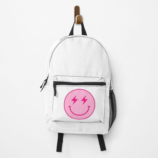 Discover Preppy Smiley Face Backpack