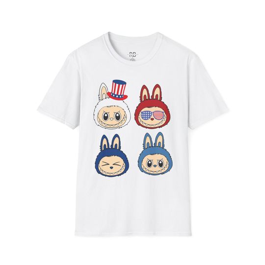 Discover Labubu 4th of July Shirt, Labubu outfits