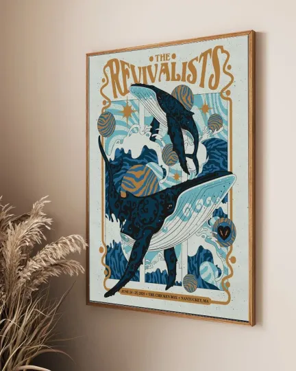Discover The Revivalists Tour Nantucket, MA 2025 Poster