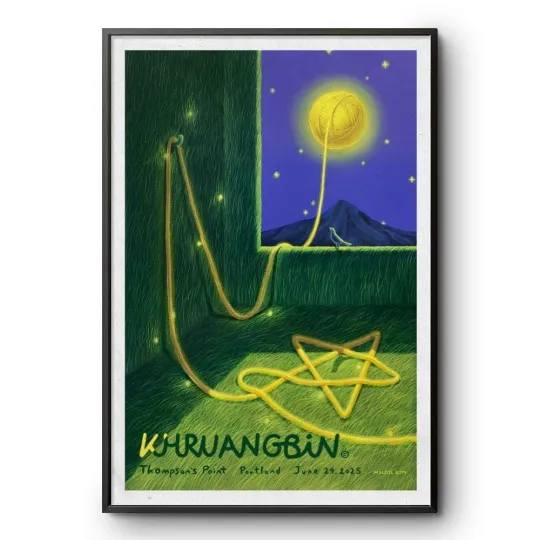 Discover Hot!!! 06.29.2025 Tour Portland, ME khrua bin Poster