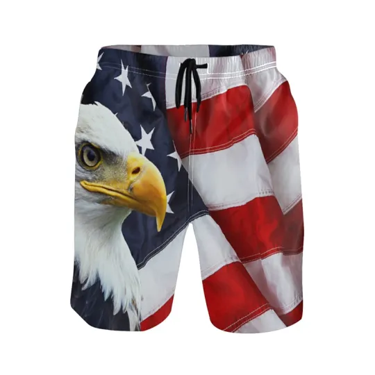 Discover Hot-selling Men's Flag 3d Printed Shorts