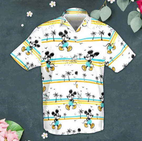 Discover Disneyyy Mickeyy mouse Hawaiian Shirt Men Women Unisex  20