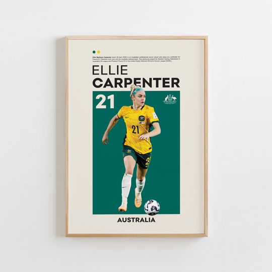 Discover Ellie Carpenter Poster, Australia Poster