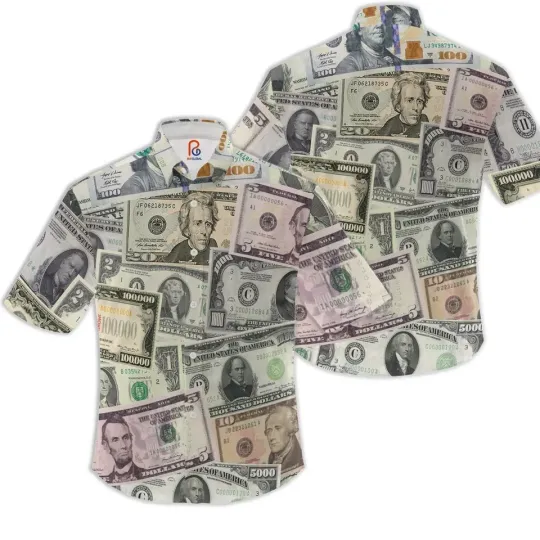 Discover The U.S Dollar Hawaiian Shirt Unisex's