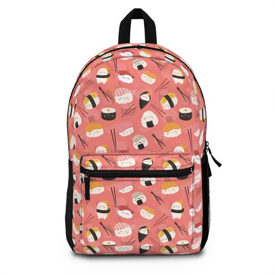 Discover Kawaii Sushi Backpack for School