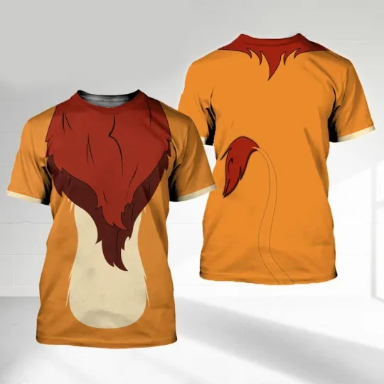 Discover Mufasa Cosplay Costume The lion kingg Character Mufasa Lovers Tshirt 3D Printed