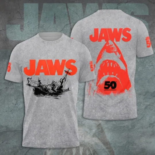 Discover Jaws 3D T-Shirt All Size For Men C546
