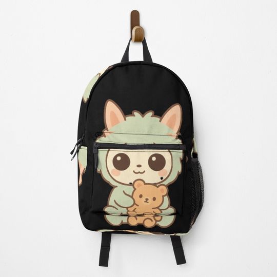 Discover Kawaii Baby Animal Backpack with Bear Design