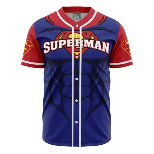 Discover Superman DC Comics Baseball Jersey