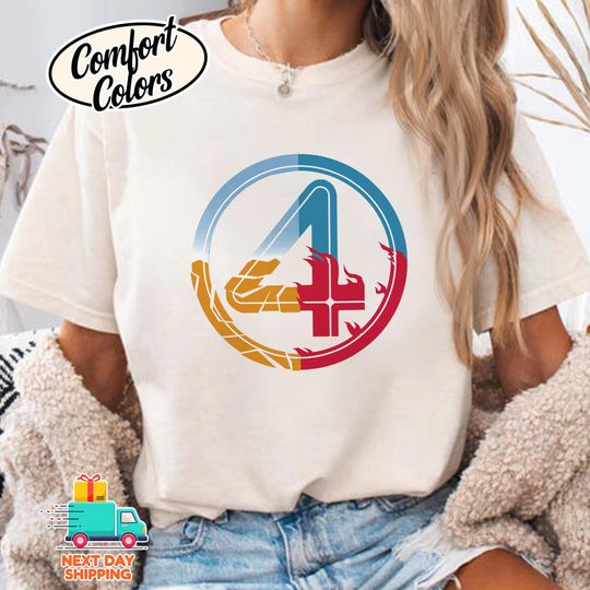 Discover Fantastic Four First Steps Shirt, Fantastic Four Logo Shirt, Fantastic Four Movie Shirt