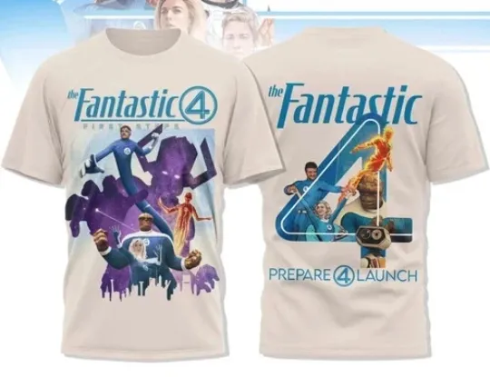 Discover The Fantastic Four First Steps Prepare 4 Lauch 3D T-Shirt