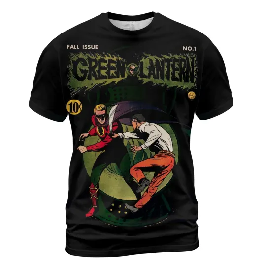 Discover Green Lantern #1 (1941): Limited Edition T-Shirt – The Emerald Warrior!