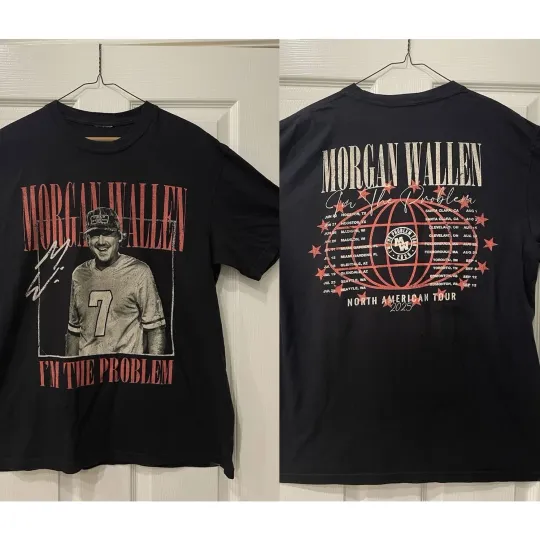 Discover Wallen Western I’m The Problem 2025 Tour  Merch Shirt