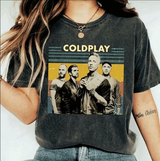 Discover Coldplay World Tour 2025 Tee, Gift for Music Lovers