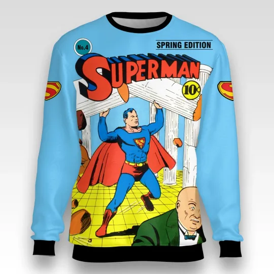 Discover Superman #4: Limited Edition Sweatshirt –Adventures of the Man of Steel!