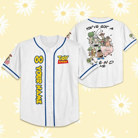 Discover Custom toy stories Baseball Jersey, Disneyyy toy stories Baseball Jersey
