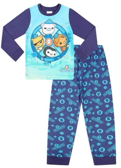 Discover Boys Octonauts Long Pyjamas  Rescue  Protect  Octonaut Pj