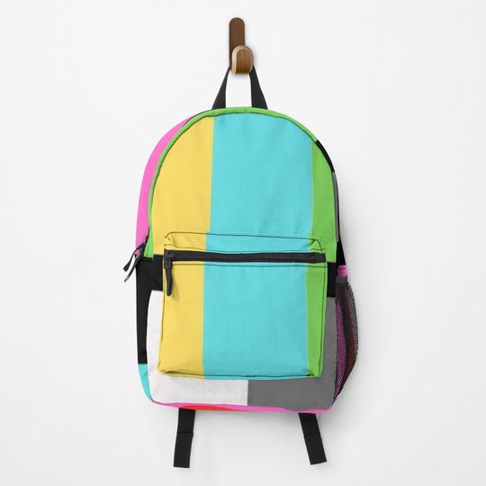 Discover Retro TV Glitch Backpack