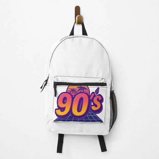 Discover 90s Retro Design Backpack