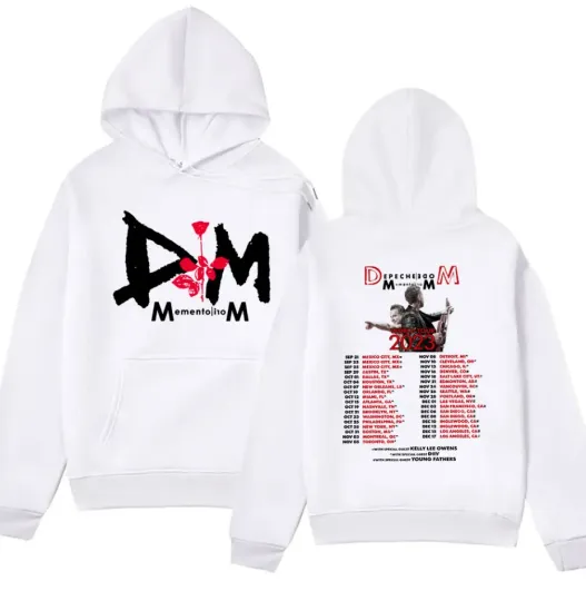 Discover Depeche Cool Mode Memento Mori Tour Dates 2023 Hoodie