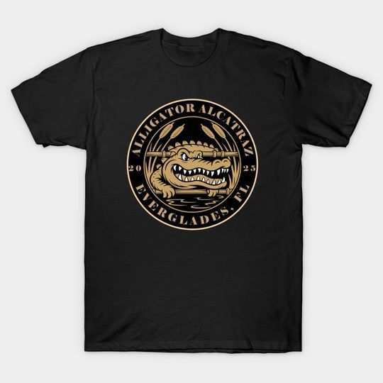 Discover Alligator-Alcatraz - Alligator Alcatraz - T-Shirt