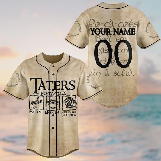 Discover Potatoes Boil Em Mash Em Stick Em in a Stew Lord of the Rings Jersey,