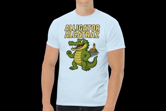 Discover Alligator Alcatraz shirt Funny Meme Florida Everglades Men Women Alligator Alcatraz