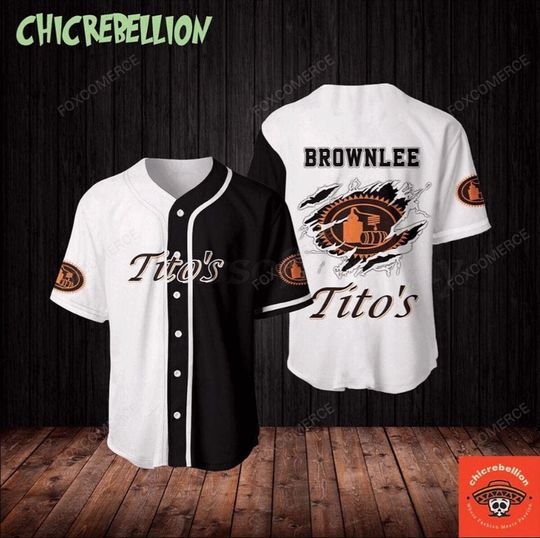 Discover Personalized Titos Vodka Baseball Jersey