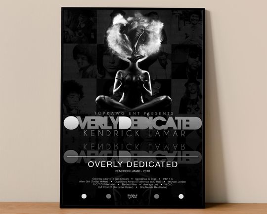 Discover Kendrick Lamar Poster, Album Poster, Rap Music Poster