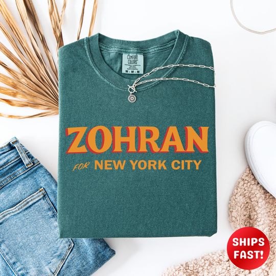 Discover Mayor Mamdani 2025 Shirt, Vote Zohran Rank Zohran Shirt, Progressive Democrats Shirt