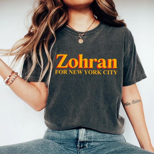 Discover Mayor Mamdani 2025 Shirt, NYCs First Muslim Mayor Tee, Vote Zohran Rank Shirt